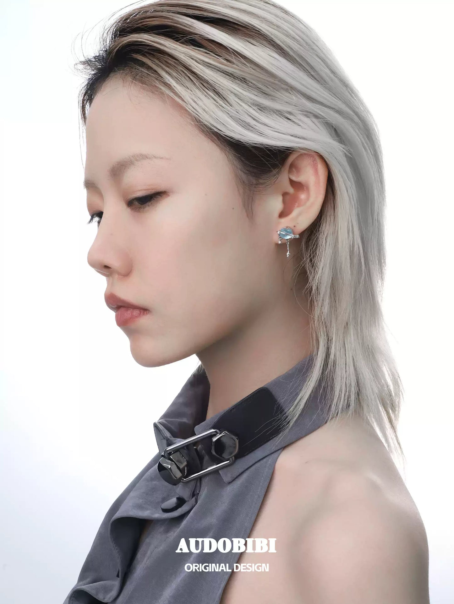 Mercury Coil Clip-On Earrings
