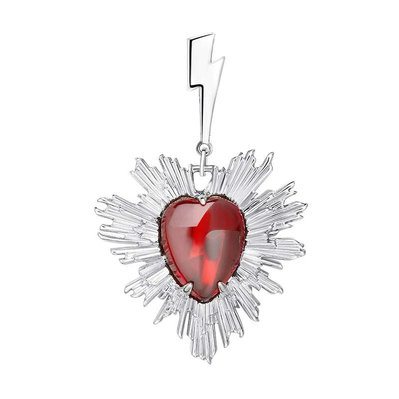 [Hard Candy] Lightning Sacred Heart Earrings02 pg1079
