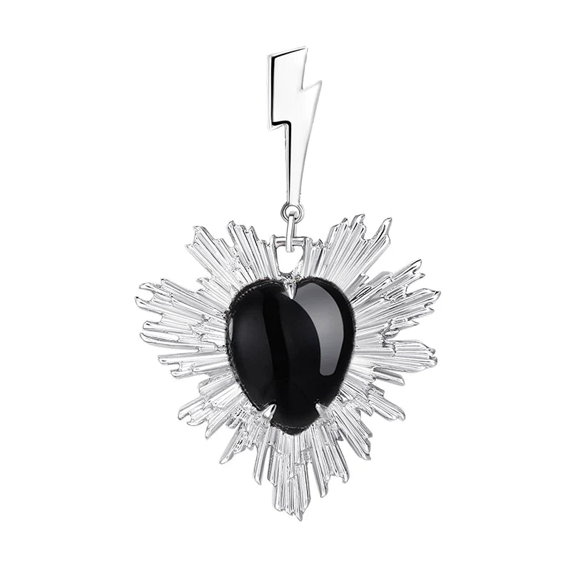 [Hard Candy] Lightning Sacred Heart Earrings02 pg1079