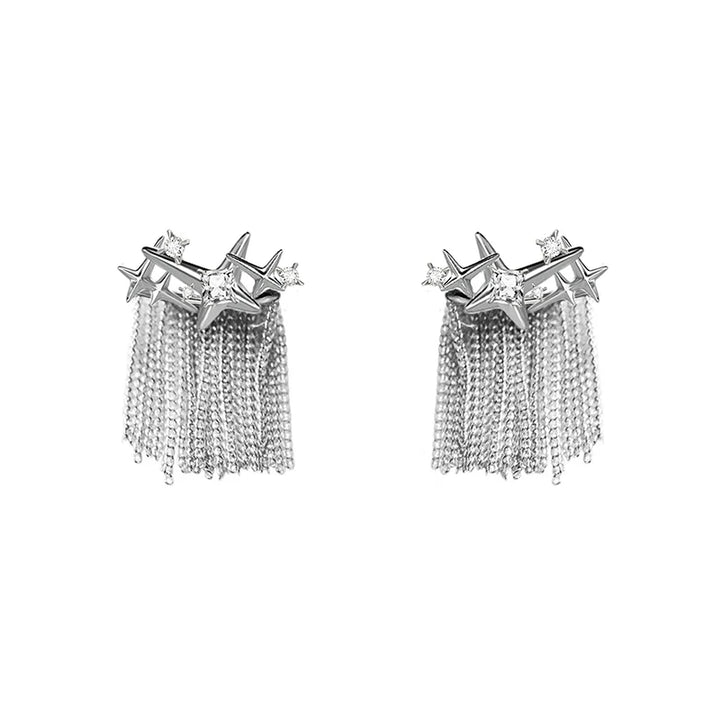 [MASW] Stars Attraction Tassel Earrings 01 pg1793