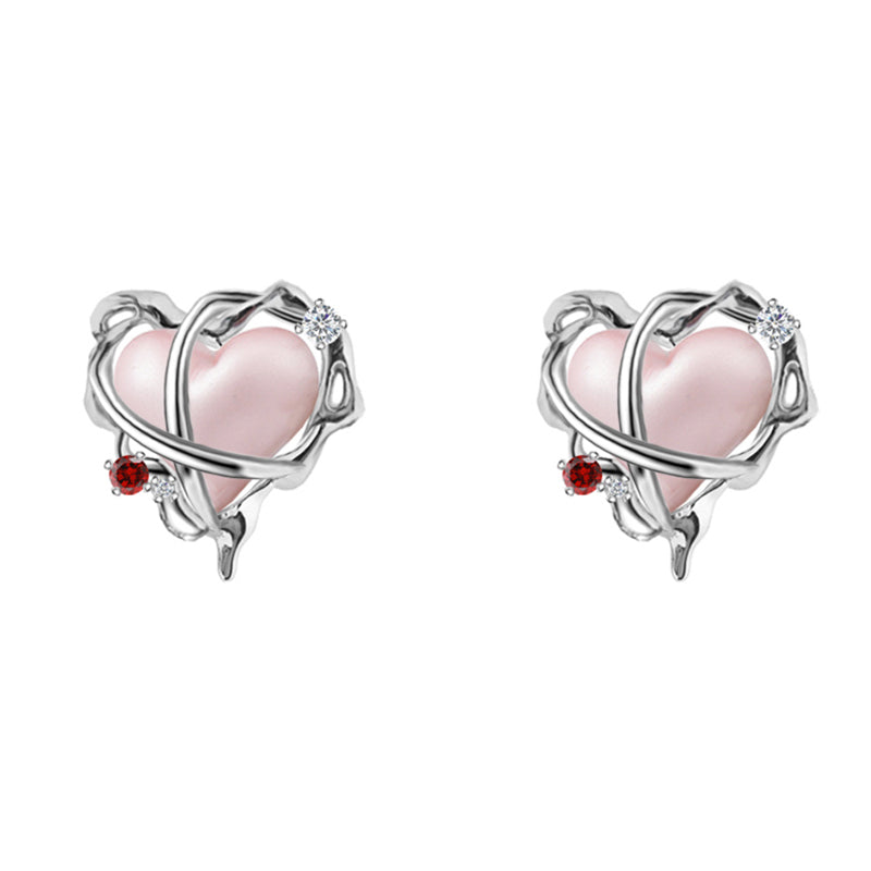 【MASW】Love Heart Earrings01 pg1113