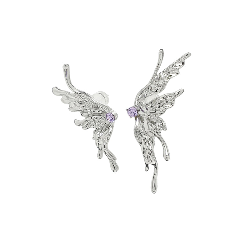 [SUMIYAKI]Biochemical Butterfly Earrings pg147