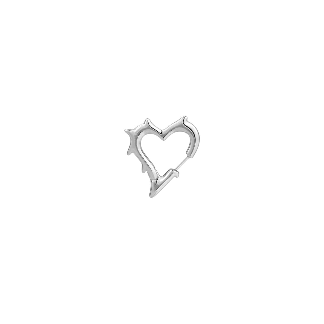 【BLACKHEAD】Lover Spike Heart Earrings pg1128