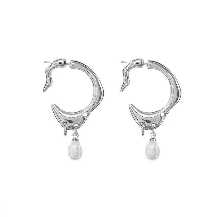 【SUMIYAKI】Riddler Pearl Earrings pg1495