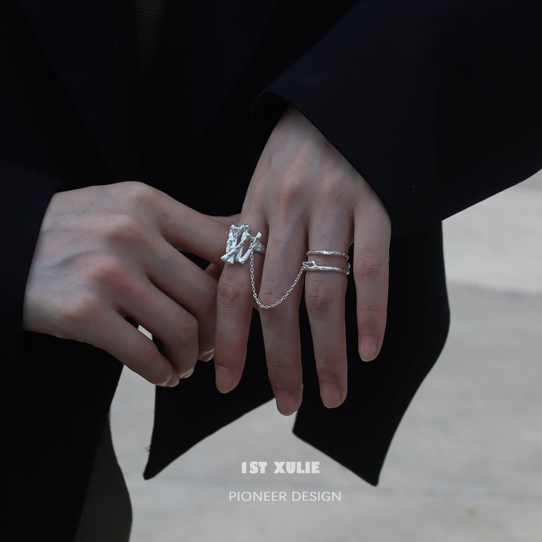 【1ST XULIE】Bone Chain Ring pg234