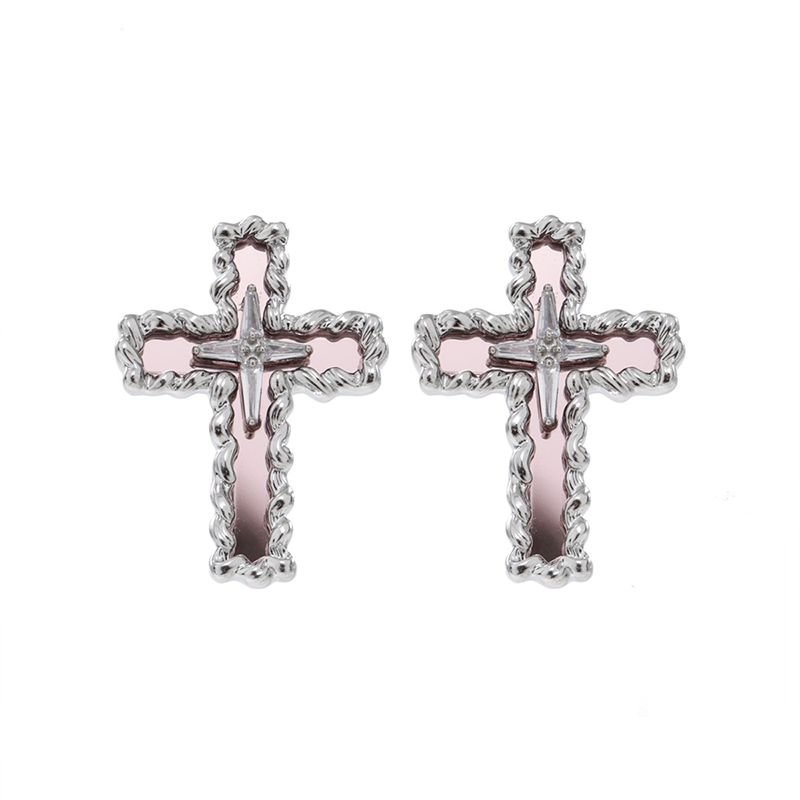 【SUMIYAKI】Baldwin IV Loyalty Cross Earrings pg94