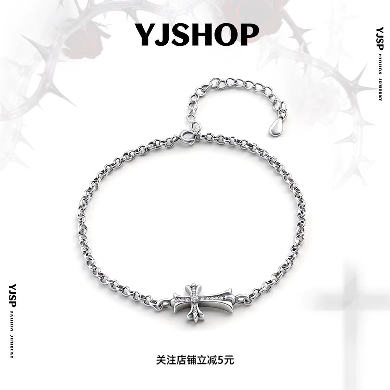 Punk Cross Bracelet