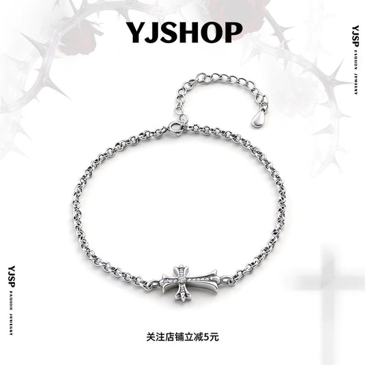 Punk Cross Bracelet