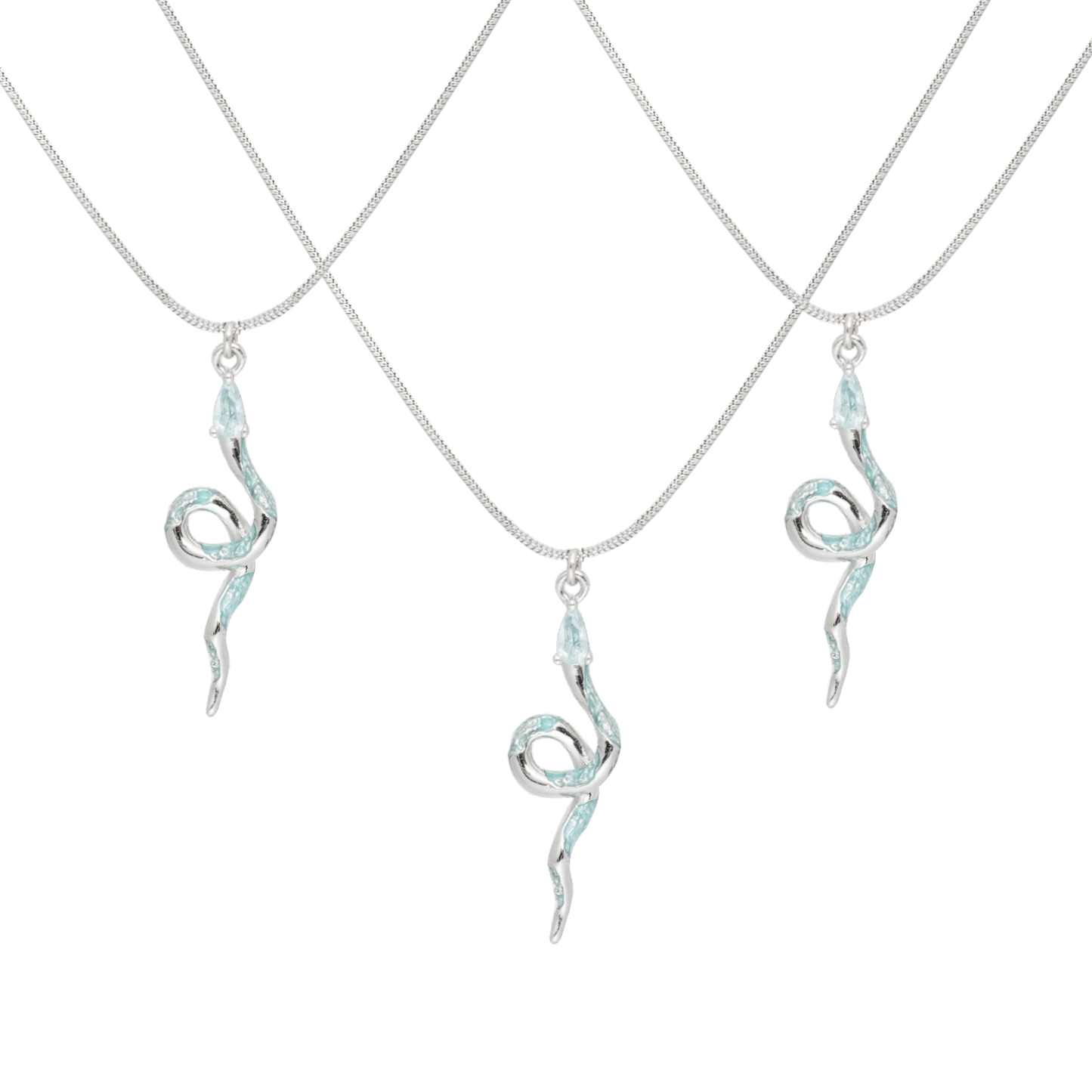 [1ST XULIE] Frozen Snake Necklace02 pg851