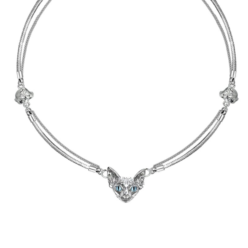 [1ST XULIE]Peek Into The Cat Necklace01 pg1348