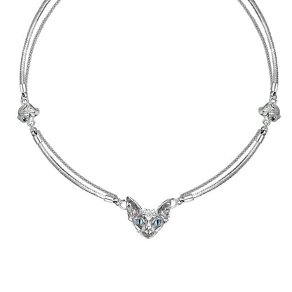[1ST XULIE]Peek Into The Cat Necklace01 pg1348