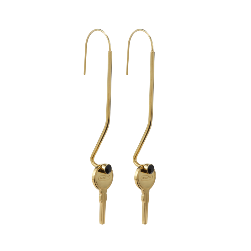 【BLACKHEAD】13 Hour Key Earrings pg6