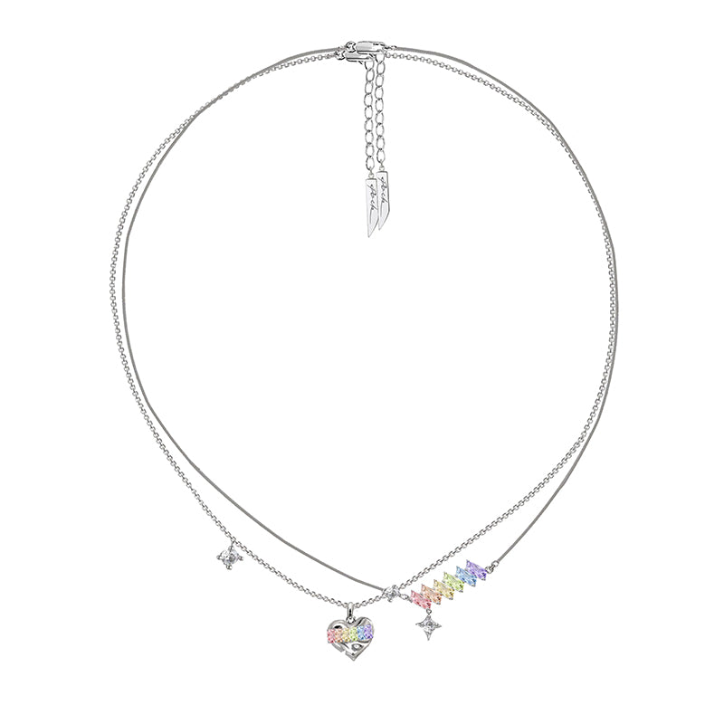 [MASW] Secret Garden Love Double Dopamine Necklace pg1572