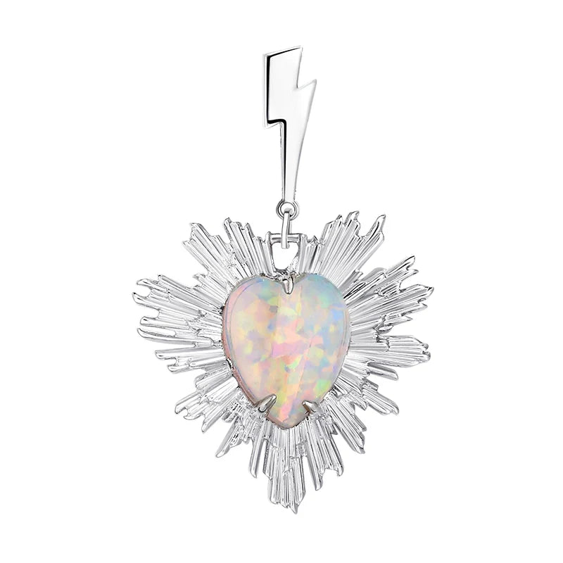 [Hard Candy] Lightning Sacred Heart Earrings02 pg1079