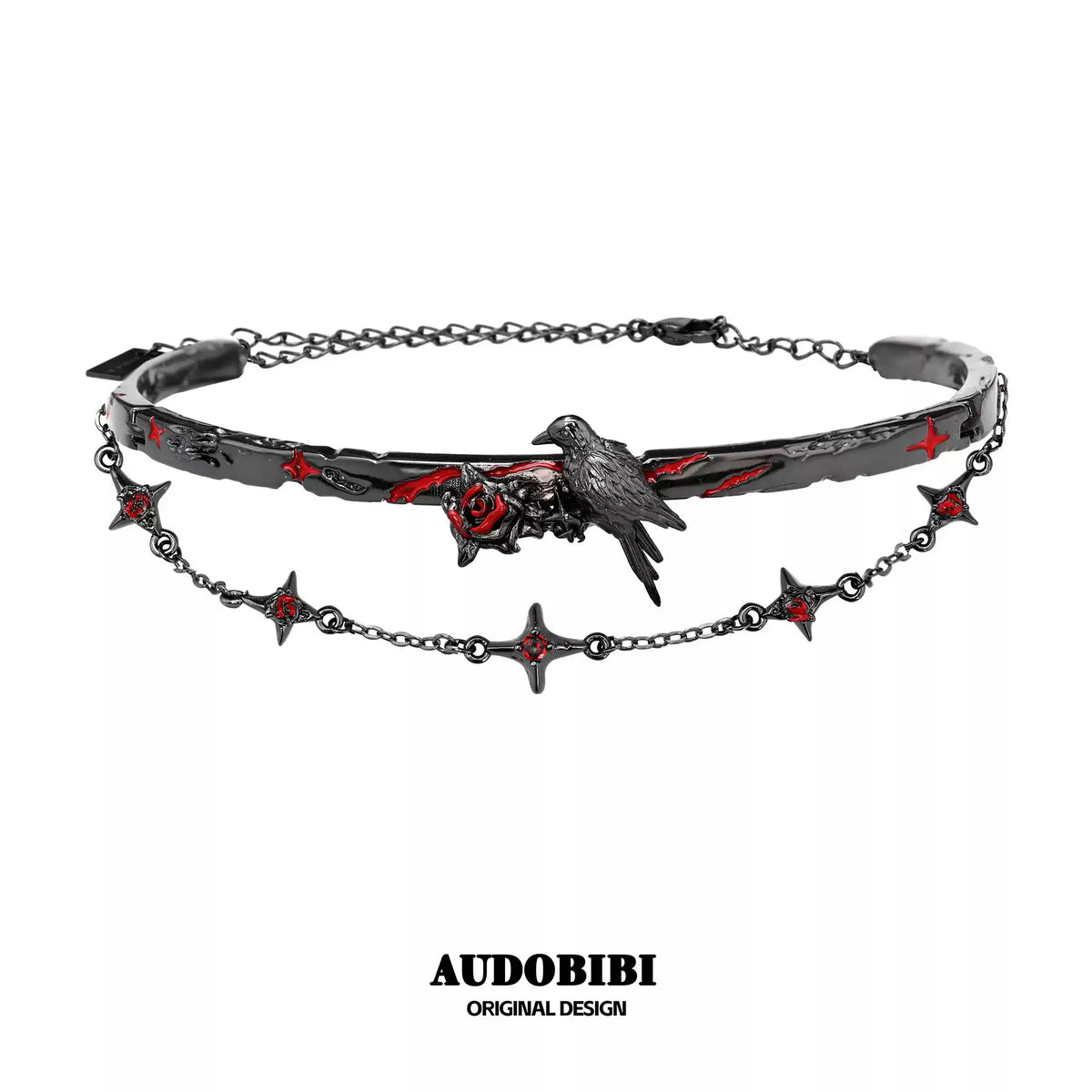 Niche Raven Choker Necklace