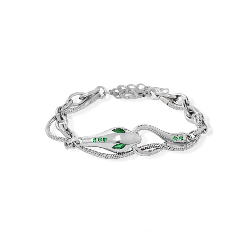 [1ST XULIE] Green Snake Bracelet01 pg946