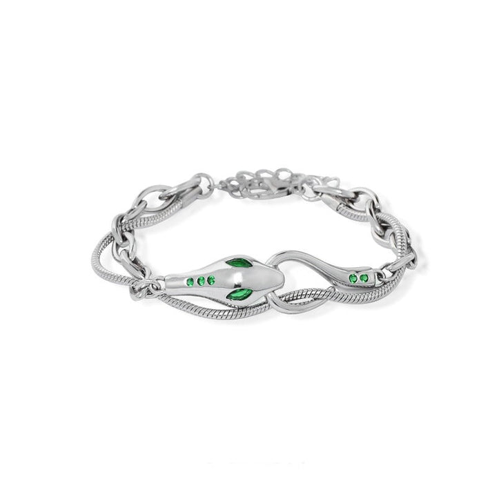 【1ST XULIE】Green Snake Bracelet01 pg946