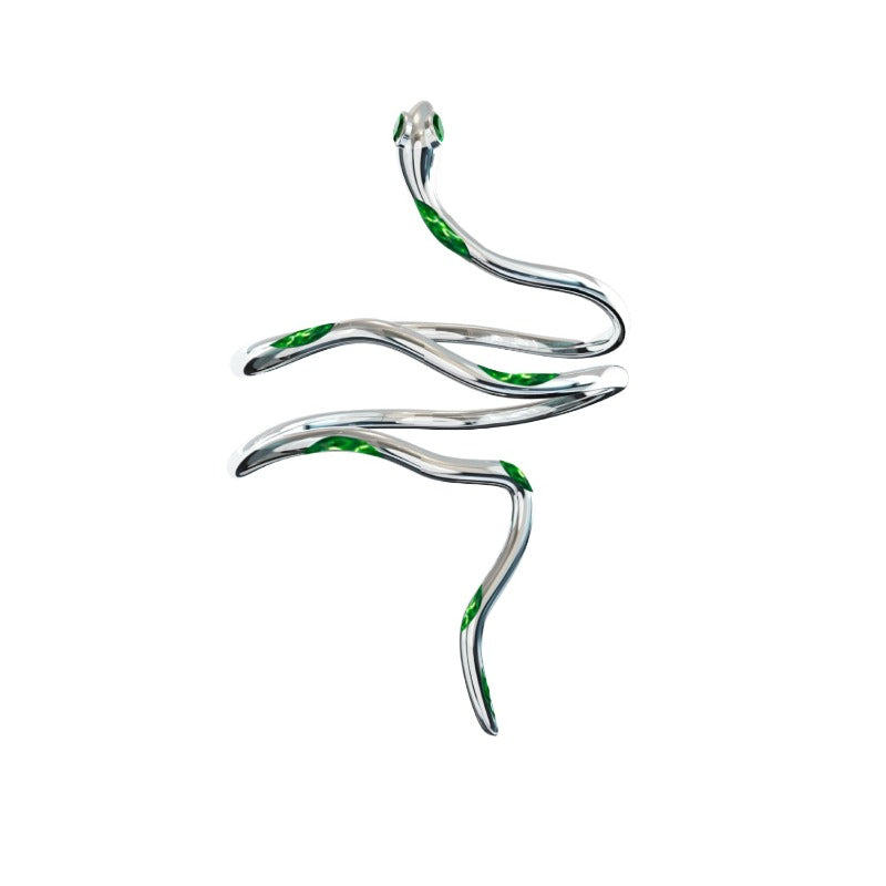 [1ST XULIE] Green Snake Arm Bracelet pg945