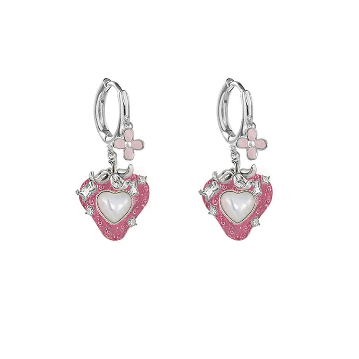 【MASW】Secret Garden Strawberry Earrings01 pg1588