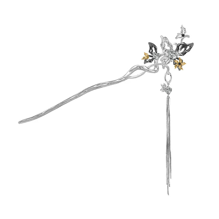 【MASW】Butterfly Dance Tassel Hairpin pg305