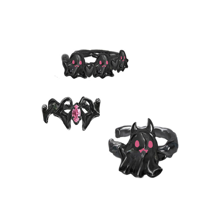 【MASW】Carnival Ghost Mini Bat Cuffs pg388