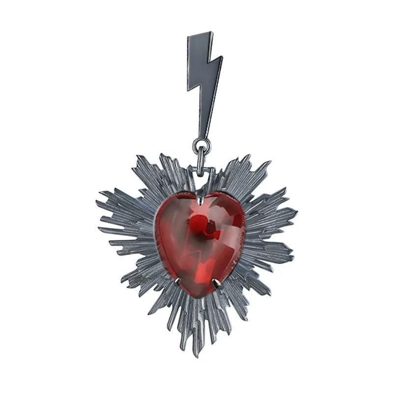 [Hard Candy] Lightning Sacred Heart Earrings02 pg1079