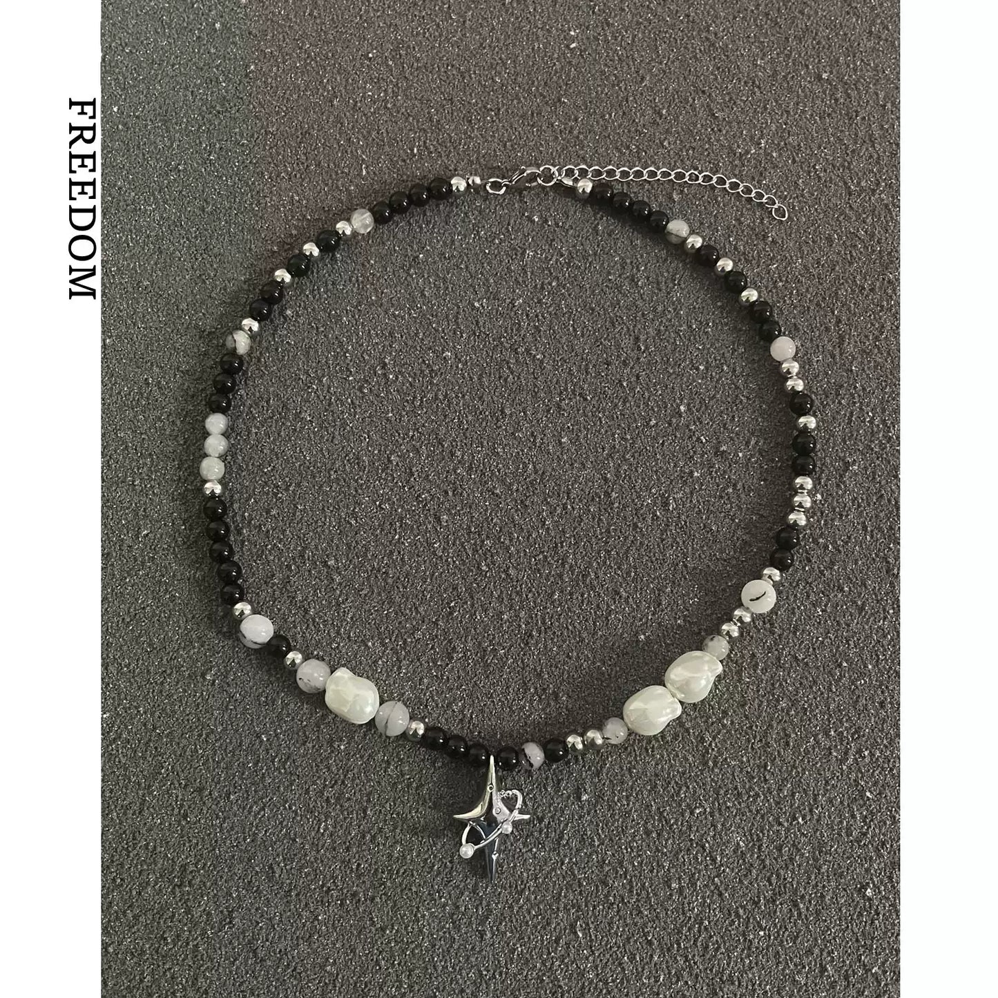 Celestial Beaded Necklace