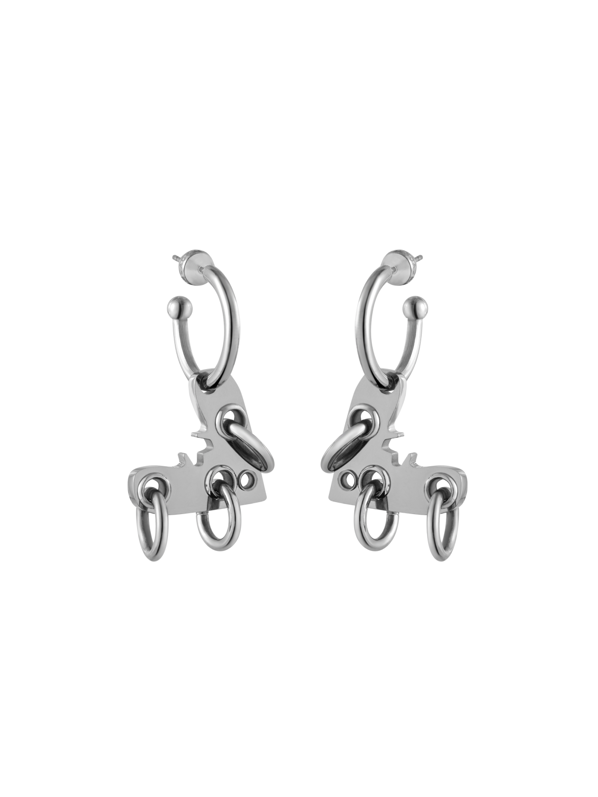 [BLACKHEAD]Punk Mania Graffiti Earrings pg1415