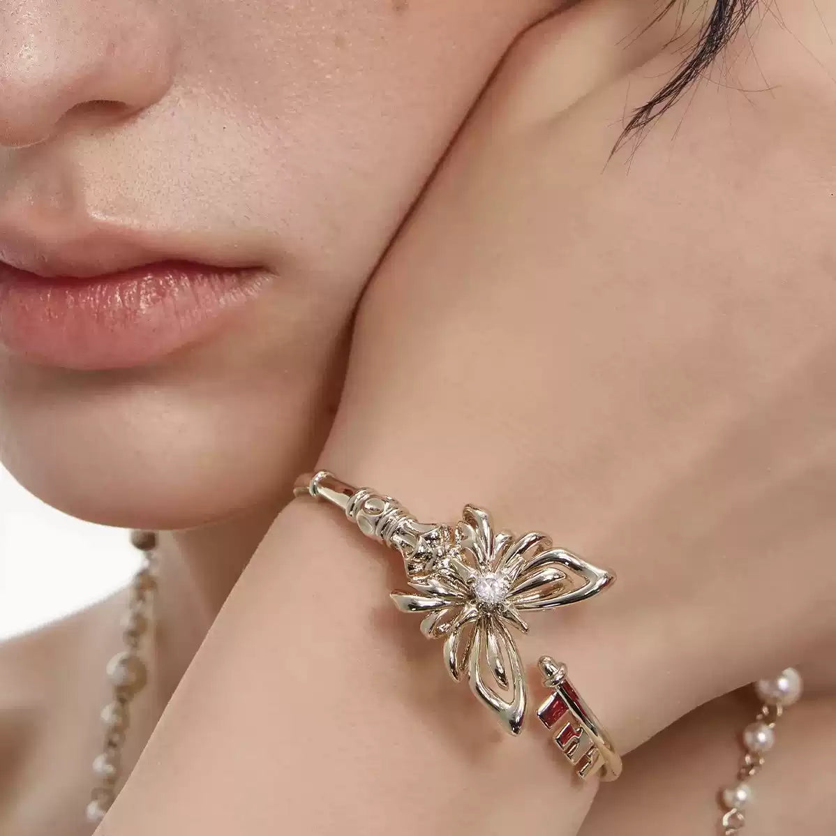 Butterfly Key Bracelet Jewelry