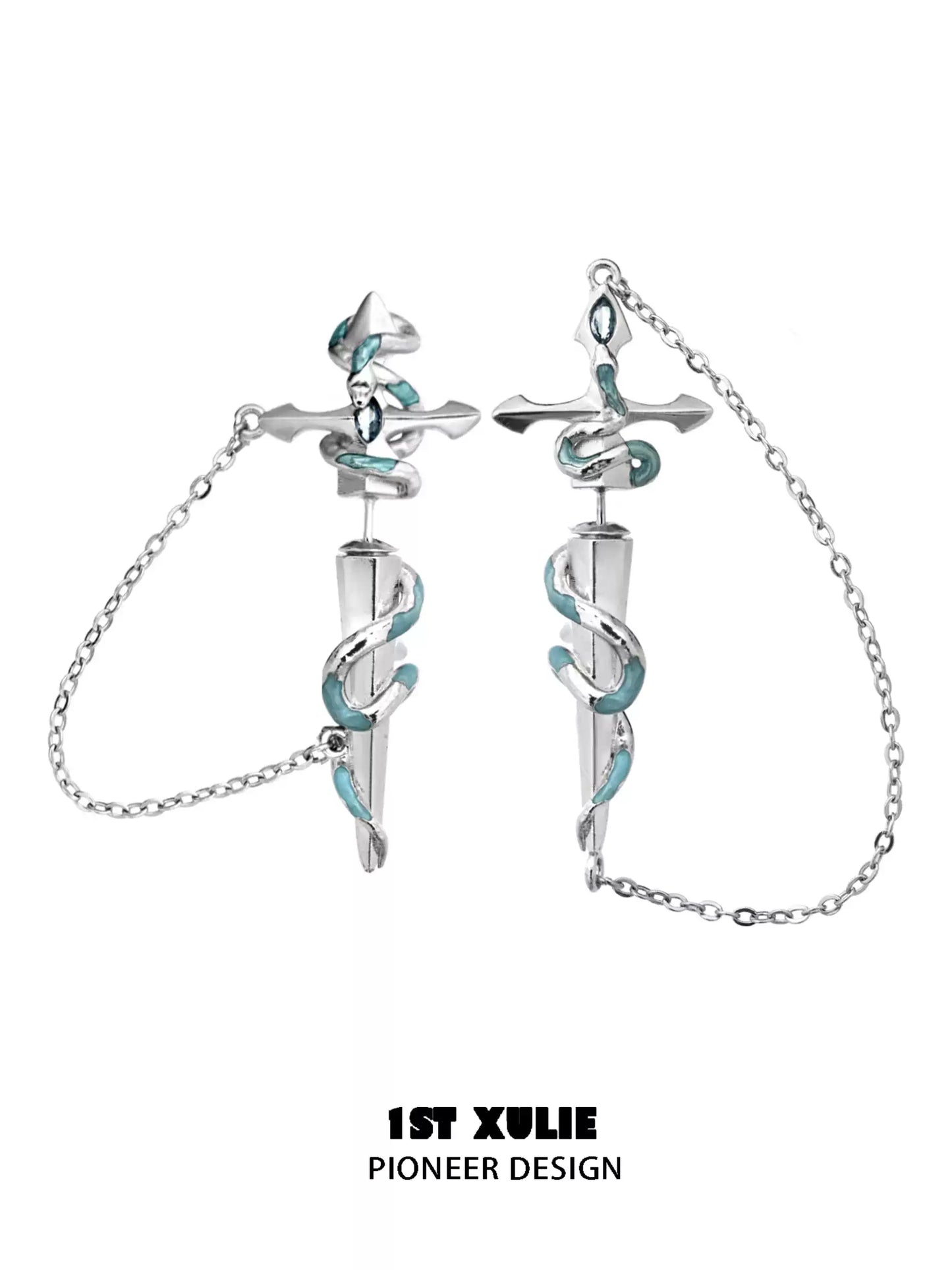 Frozen Snake Academy Earrings