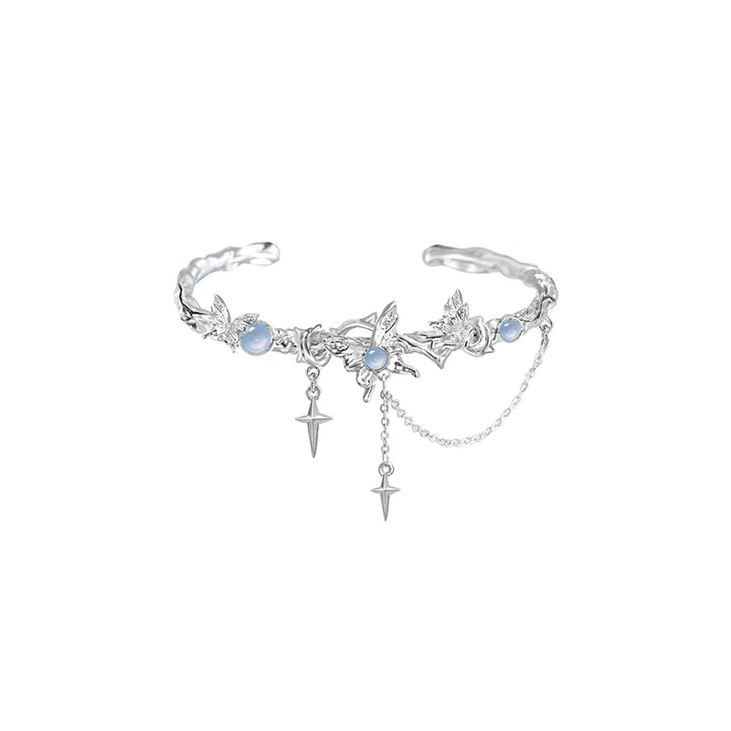 【MASW】Butterfly Dance Star Blue Bracelet pg297