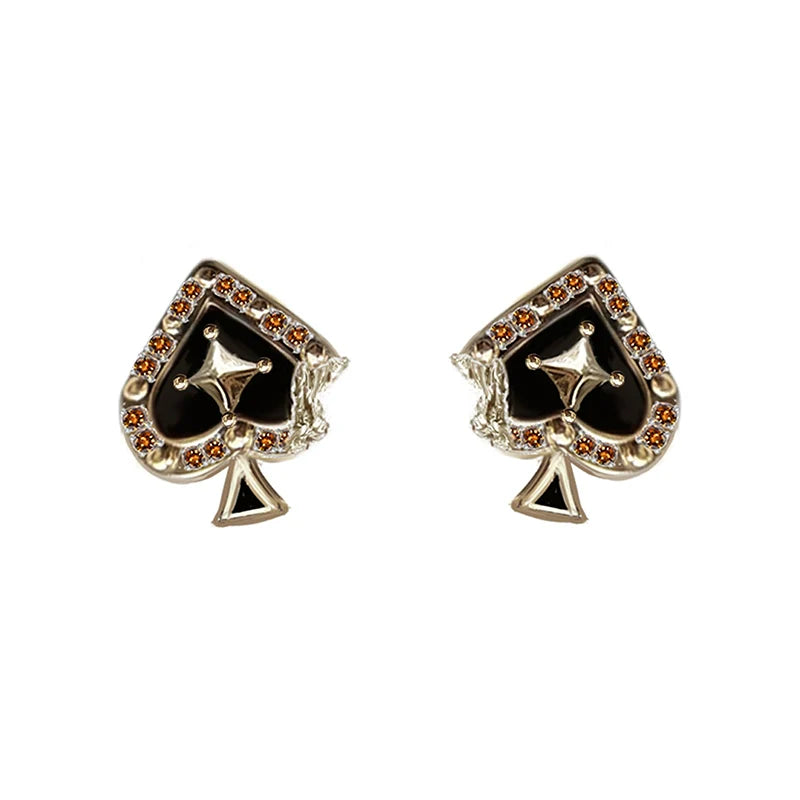 【MASW】Nostalgia Heart Earrings pg1289