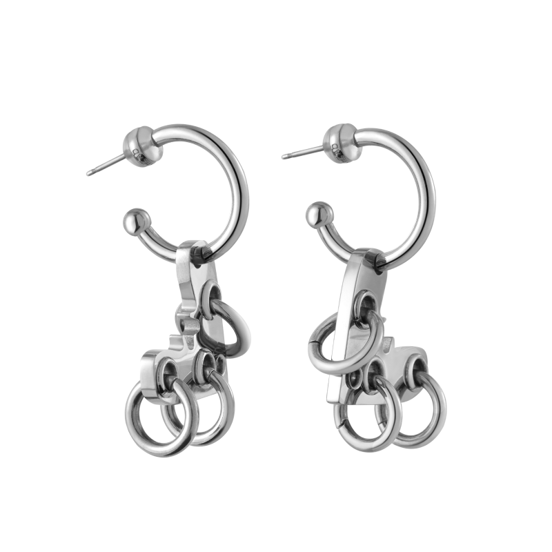 【BLACKHEAD】Punk Mania Graffiti Earrings pg1415