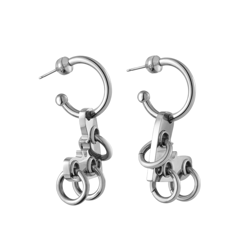 [BLACKHEAD]Punk Mania Graffiti Earrings pg1415
