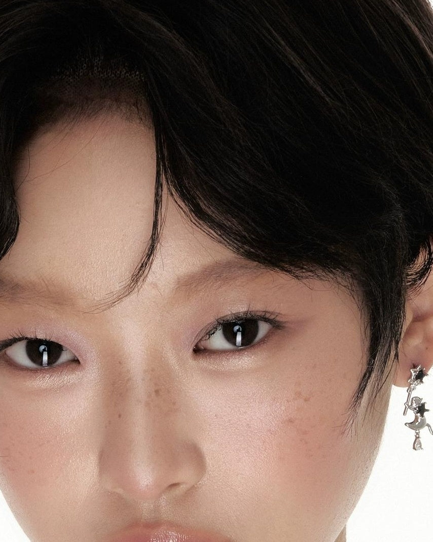 Starry Cat Earrings