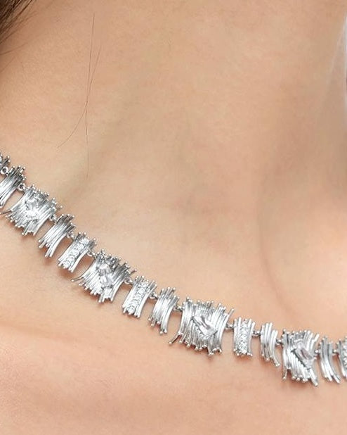 Luxury Braided Choker Necklace