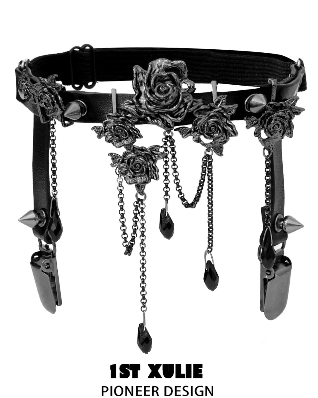 Rose Chain Leg Accessory