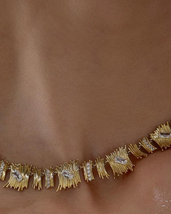 Luxury Braided Choker Necklace