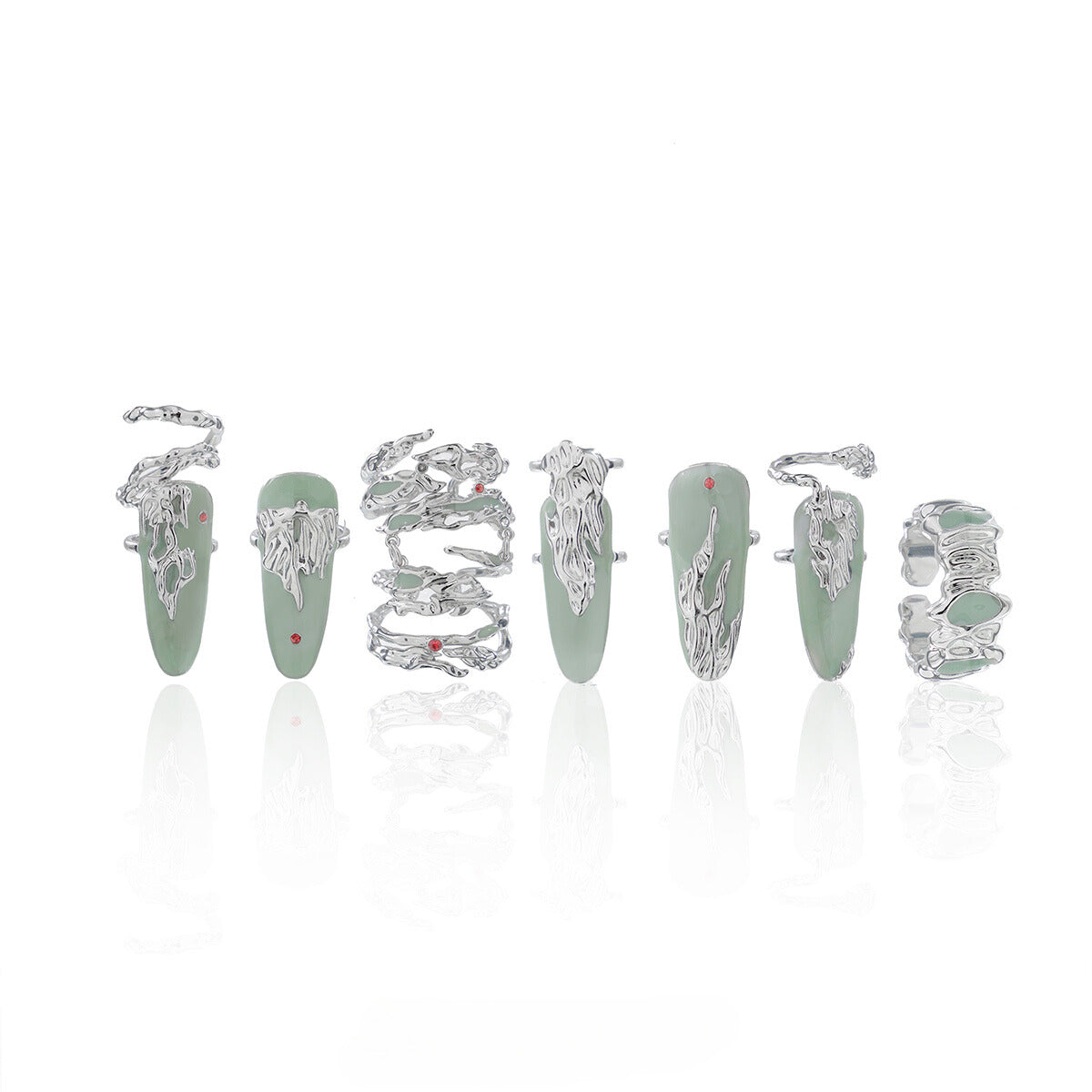 [SUMIYAKI]Mole On The Curtain Claw Ring pg1228