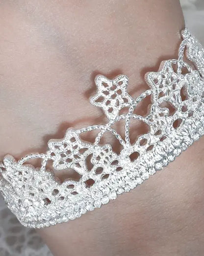 Baroque Starlight Lace Bracelet