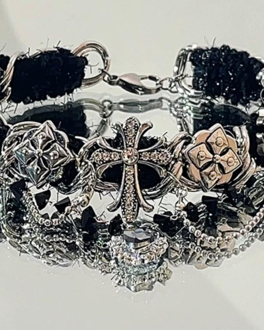 Gothic Punk Cross Necklace