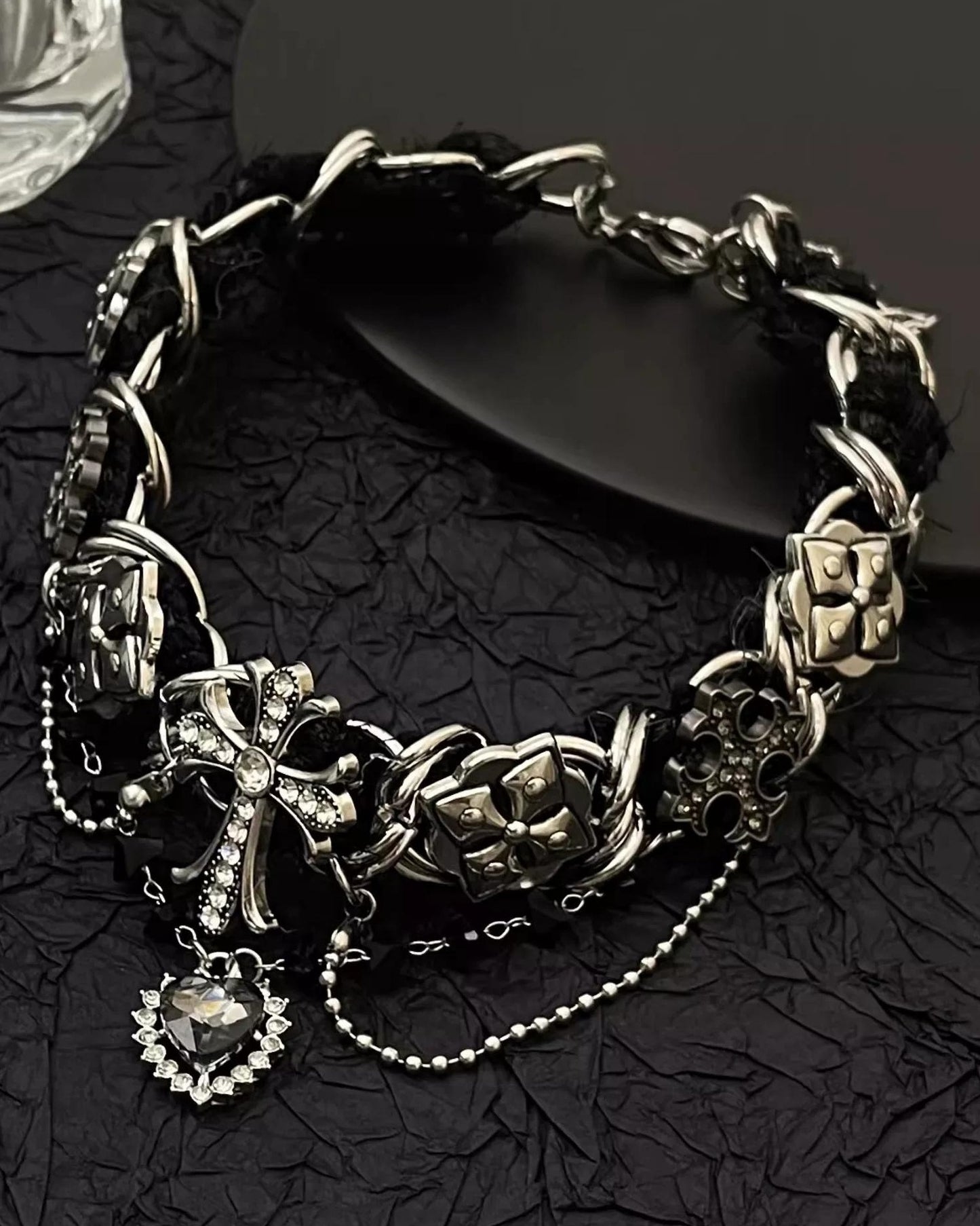 Gothic Punk Cross Necklace