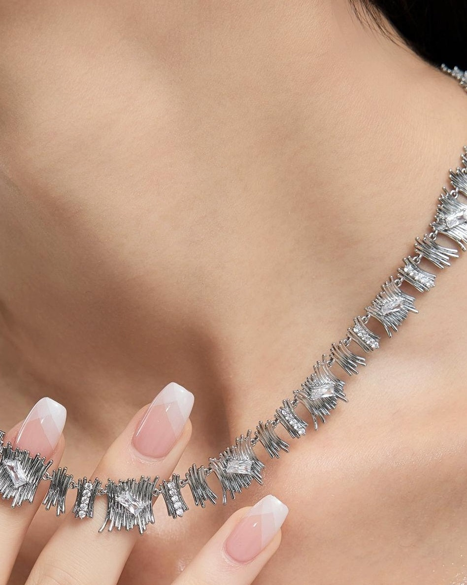 Luxury Braided Choker Necklace