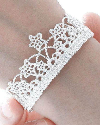 Baroque Starlight Lace Bracelet