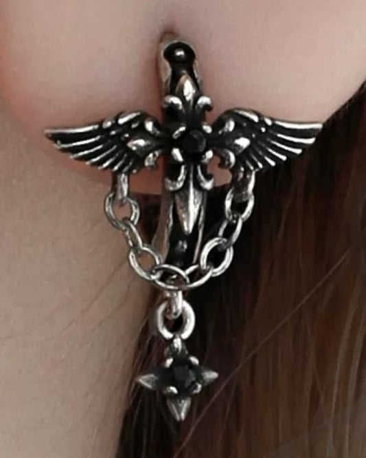 Angel Wing Ear Cuff Earrings