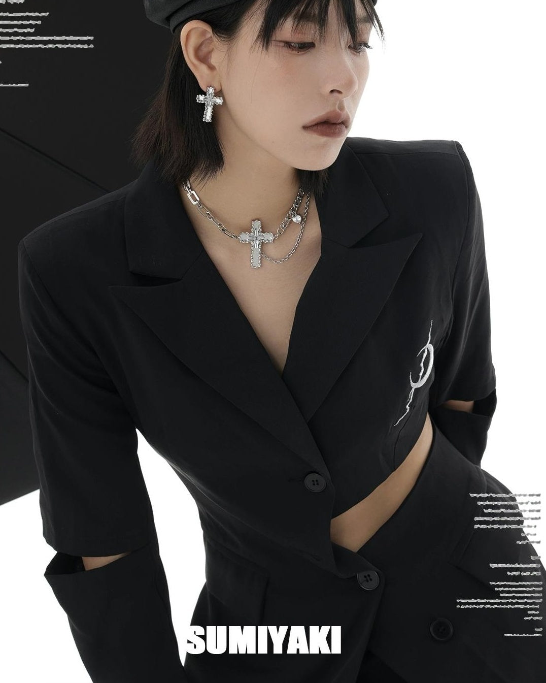 Mystical Cross Earrings