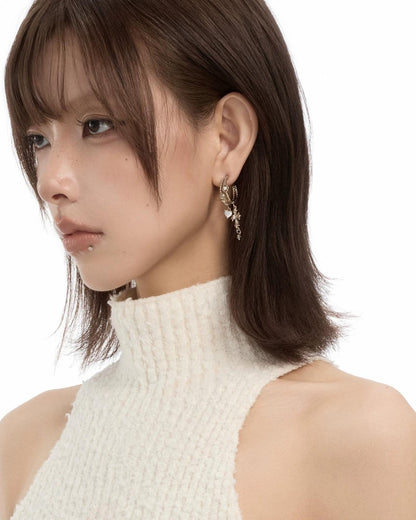Love Lock Double Layer Earrings