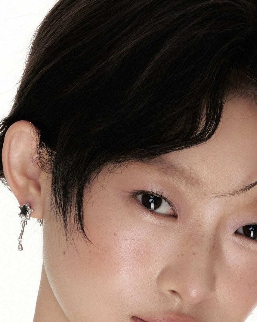 Starry Cat Earrings