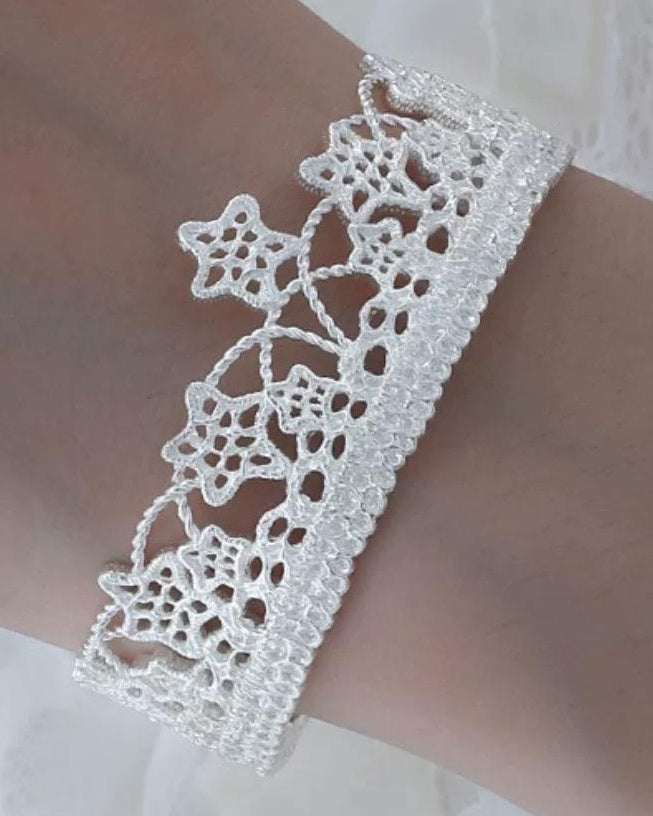 Baroque Starlight Lace Bracelet