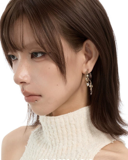 Love Lock Double Layer Earrings